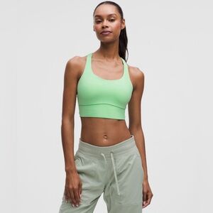 Lululemon Energy Longline Bra *Evolve - NWT - Citrus Lime